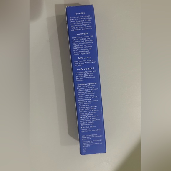 Cocokind Revitalizing Eye Cream NEW IN BOX For fine lines/dark circles/puffiness - Picture 13 of 15
